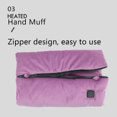 QANYEGN hand warmer pouch center heating area for focused warmth.