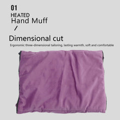 QANYEGN hand warmer pouch folded compact for travel and easy storage.