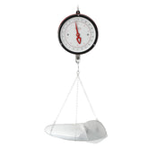 QAVODB heavy-duty scale front dial shows clear kg and lbs readings for quick weighings