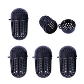 QIEIEI white conjoined corn style bait cage for ample bait release