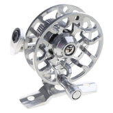 QIEIEI Fly Reel with upgraded base for durable stability in casting