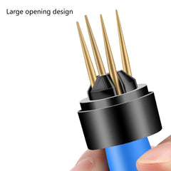 QIEIEI Pellets Bander Tool rubber bands ensure firm pellet retention during casts.