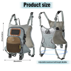 Side view of Qiullen chest pack