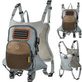 Qiullen Waterproof Fly Fishing Chest Pack with Workstation