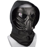 QJYZHAN airsoft mask full-face skull with durable nylon shell for CS games