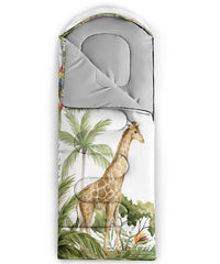 QOOMO 31x90-inch sleeping bag offers roomy comfort for adults and kids.