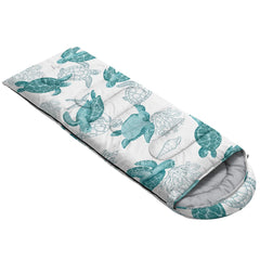 QOOMO Turtles outer material 210T polyester resists moisture while staying breathable.