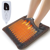 Qoosea double-layer foot warmer top view with quick warmth for chilly evenings