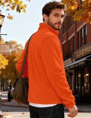 QOSOQ outdoor jacket demonstrates windproof versatility for outdoor activities
