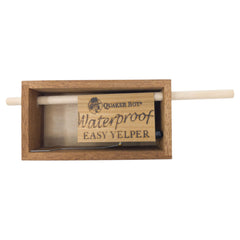 Quaker Boy H2O Easy Yelper wood call performs in heavy rain.