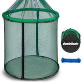 QualyQualy extra large floating fish basket expanded to 31.4 inches for secure live catch.