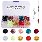 QualyQualy fishing beads assortment in red, yellow and glow colors