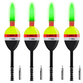QualyQualy LED lighted slip bobber red color close-up