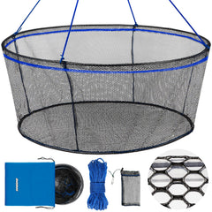 QualyQualy foldable fishing net with 39 inch top diameter