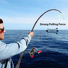 QudraKast 1.8m telescopic rod extended for travel-friendly setup