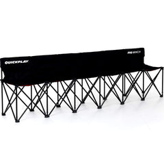 QUICKPLAY PRO folding-frame bench enables quick setup on any field