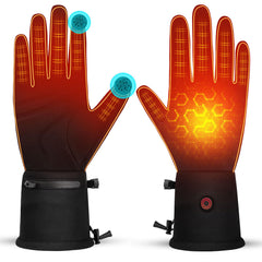 Quidnunc heated gloves palm warmth delivers fast, even heat for chilly hands.