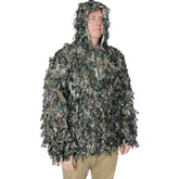 QuikCamo Mossy Oak Greenleaf hoodie front view for stealthy hunts.
