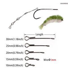 Quintathletic 20mm shank provides flexible bend for mid-sized game patterns.