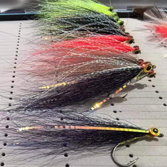 Quintathletic bucktail-enhancer strands boost flash and movement.