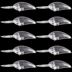 Quintathletic 4.9-inch lure blank suitable for medium to large gamefish.