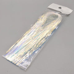 Quintathletic flashabou strands deliver lifelike shimmer for lures.