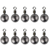 Quintathletic 1/8 oz sinker with eye ring for quick rigging and depth control.