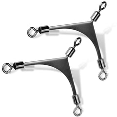 Quintathletic stainless steel spreader bar assembly for durable saltwater use.