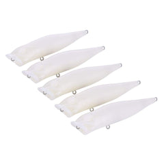 Quintathletic unpainted popper blank with metal eyelets for easy rigging