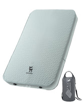 QUNATURE 4inch pad with thick foam for plush, all-season camping comfort