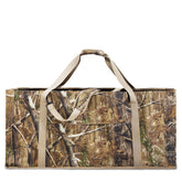 Quovexa decoy bag 12-slot layout keeps decoys organized for quick access.