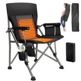 QUYUAN heated camping chair battery pack provides portable warmth