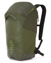 Rab Adrift 24 front view, durable ripstop fabric with 24L capacity.