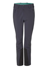 Rab Ascendor AS Pants worn on a rugged trail, versatile hiking-ready softshell protection.