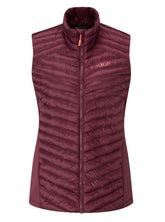 Rab Cirrus Flex 2.0 Vest front view shows compact warmth for outdoor wear.