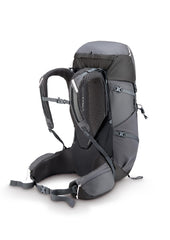 Rab Exion 38L rain cover deployed to protect gear in wet conditions during outings