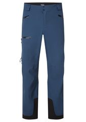 Rab Khroma Kinetic pants display waterproof outer fabric for rugged backcountry protection.