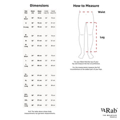 Rab Talus Light Shorts Motiv Aero inner brief delivers quick-drying moisture-wicking support