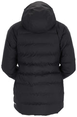 Rab Valiance jacket with 700-fill down warmth even when wet.