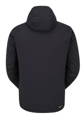 Rab Xenair Alpine Light Hooded Jacket worn during trekking demonstrates versatile warmth in cold conditions