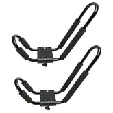 Rage Powersports T-Rack-DLX kayak on roof enables secure transport.