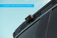 Rago The Illuminator S2 mount angled to illuminate wide areas at night