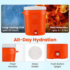 RAHBER BPA-free materials ensure safe, durable water storage