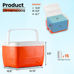 RAHBER small cooler handle enables easy carrying on camping trips