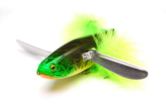Raid Japan DEKA Ghost Dazzler side view highlights bold presence and precise retrieves.