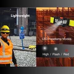 Railhead Gear KE-HL100 headlamp red mode for night-vision preservation