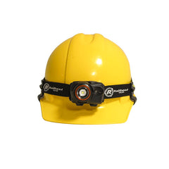Railhead Gear motion-sensor headlamp enables hands-free use with gloves.