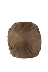Raine rucksack cover with cord lock demonstrates generous capacity and weather protection.