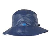 Rainraps Rain Cap Women's bucket hat front view demonstrates rain protection and style.