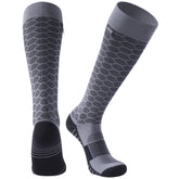 RANDY SUN waterproof ski socks membrane closeup showing waterproof-breathable protection for wet, cold conditions.